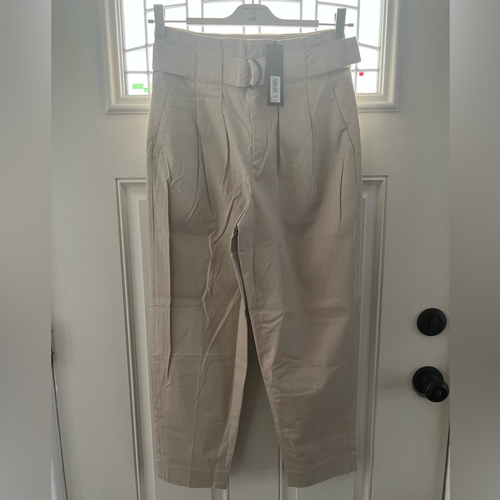 NWT: Banana Republic High Rise Belted Pleated Pants